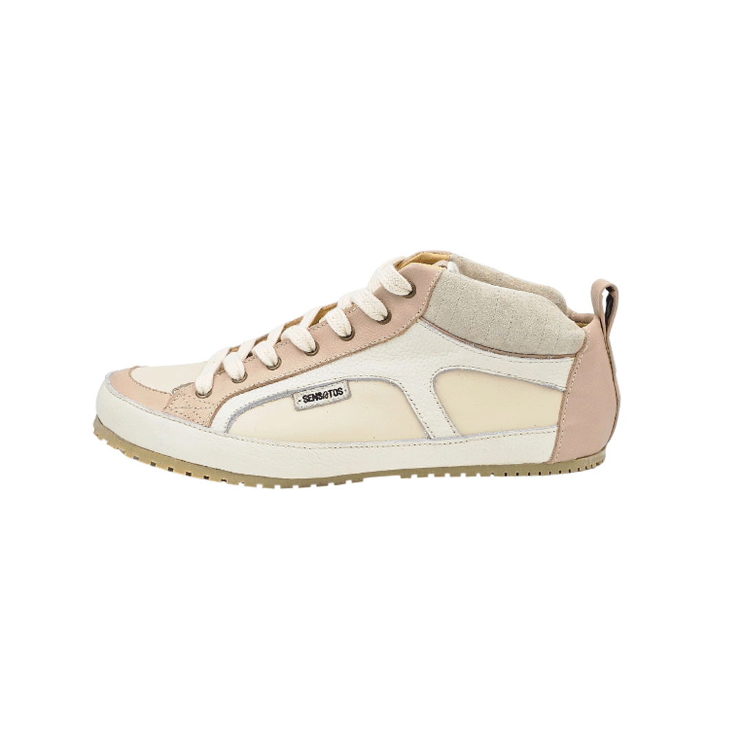 Zapatilla B1. Crema