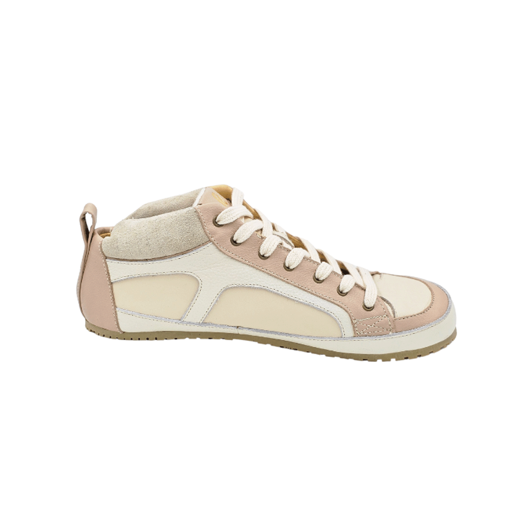 Zapatilla B1. Crema