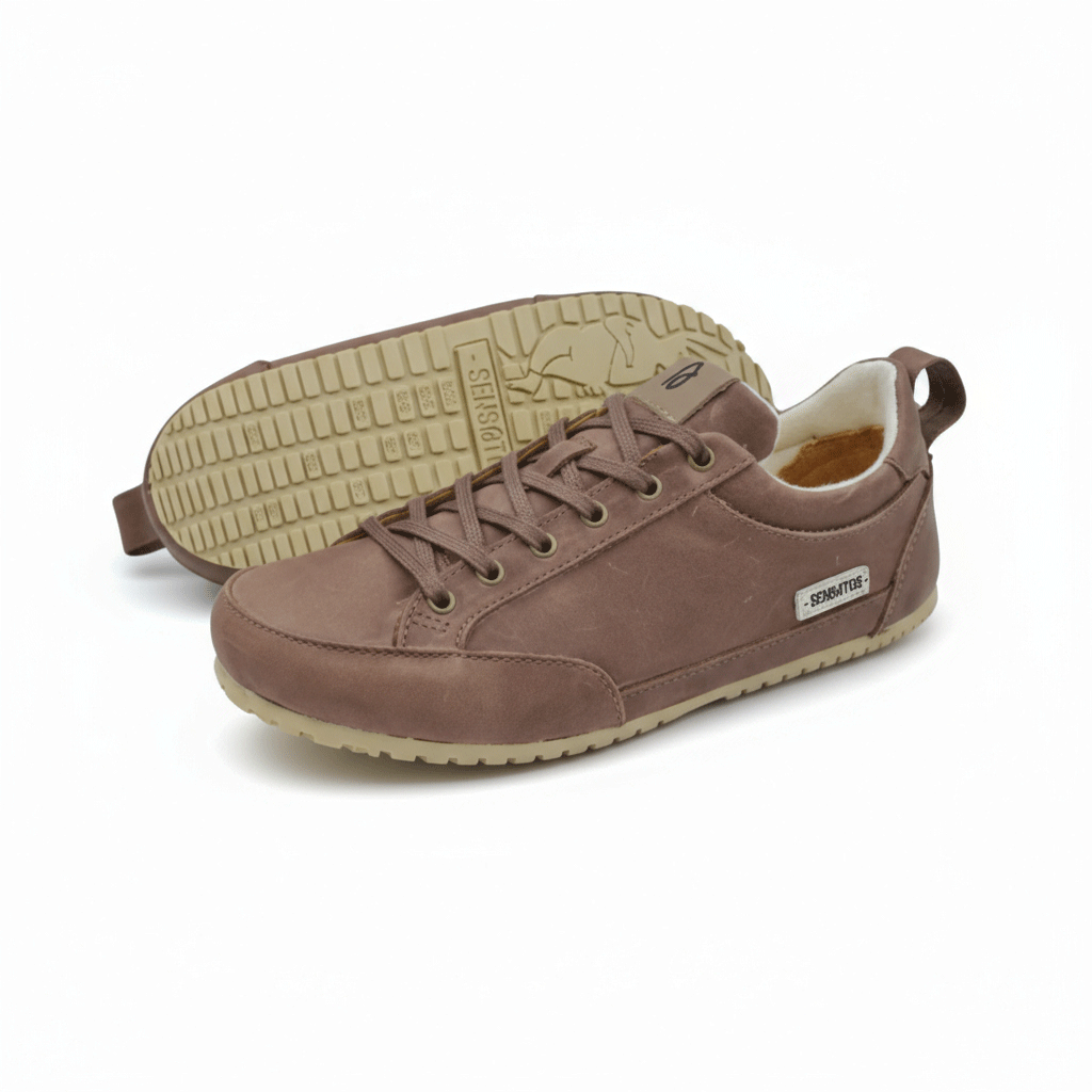 Zapatilla A1. Café