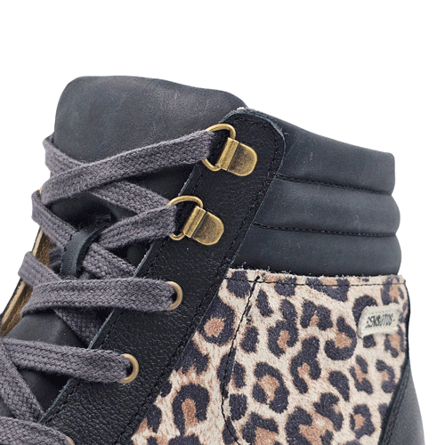 Bototo C2. Animal Print Negro