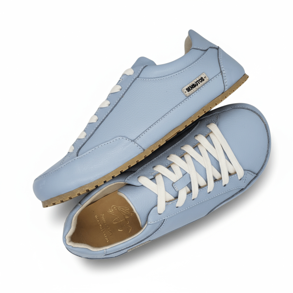 Zapatilla A5. Celeste